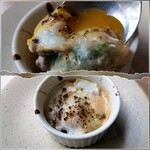 La Prima Pagina - オーブン焼き…芽キャベツがほろにがくてコクのあるソースに絡まって美味しかったです♪