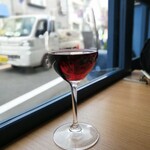 La Prima Pagina - グラスワインの赤をおかわり(*´∀`*)ﾉ♪