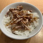 ○新 ネギラーメン - チャ飯¥80