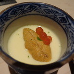 匠 すし昂 - 雲丹のせ冷静茶碗蒸し