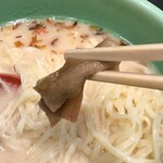 Menshou Musashi Bou - 太麺 むさし坊ラーメンの芋がら