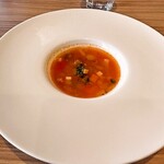肉と野菜の農家イタリアン アリガト - 季節のスープ