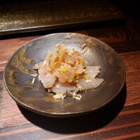 鮨ノ蔵 - トビウオの叩き