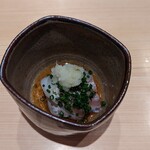 飯倉 からき - ヒラスズキ、辛味大根、ポン酢