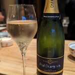 飯倉 からき - やはりスタートはシャンパン