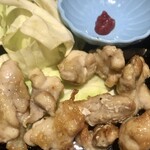 魚民 - 「希少部位！鶏とろ(肩肉)の岩塩焼き」(603円)