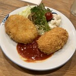 食事処桔梗 - 「コロッケ」(750円)