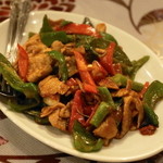 ワラポン - 2013.7 ムーパップリックゲーン（850円）豚肉の辛口炒め