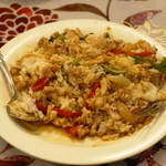 ワラポン - 2013.7 imosaさんが混ぜたカオパッガパオガイカイダーオ