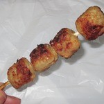 焼き鳥 おやじ - ・「つくね(\80)」