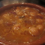 バル エスパニョール エルクラブ - ひよこ豆とガルバンゾの煮込み