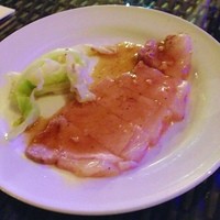カフェトスカ - やまゆりポークの岩塩包み焼き