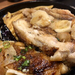 海鮮和食 仲々 - 若鶏ガーリックステーキ