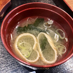 海鮮和食 仲々 - 味噌汁