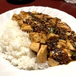 Hu Long - 麻婆豆腐ライス（辛さ控えめ）セット（税込1,200円）