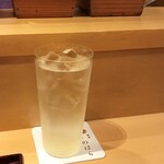 銀座 しのはら - ゆず酒