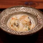 廣澤 - 毛ガニ･椎茸･クレソンの餡掛け