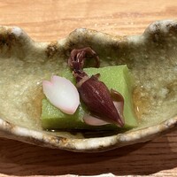 いぶき 東京駅 TEKKO avenue - 蛍烏賊桜煮 鶯豆腐