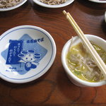 出石そば(小皿5枚で一人前)