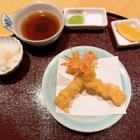 京都祇園 天ぷら八坂圓堂 - 車海老の天麩羅