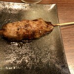 Taishuu Sakaba Yakitori Yakiton Kushi Ginzou - 「網脂(あみあぶら)豚レバー串」(240円)