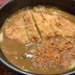 味万 - カツカレーうどん　850円が、60周年記念で、750円