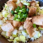 らーめん 味噌ガッツ - 肉ﾈネギ丼２５０円