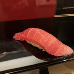 蛇の市 - 中トロマグロ。