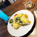 Cafe 5 - 明太もちチーズトースト　