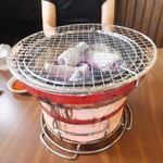 炭火ホルモン壱 - 七輪