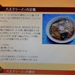 中華そば 吾衛門 - 「八王子ラーメンの定義」八麺会。