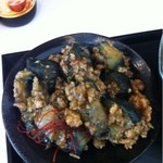 まるほ商店 - 大皿から選択、なす肉