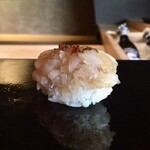 鮨 三心 - 煮帆立