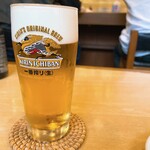 浜蝶 - 生ビール　小　350円