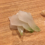 おすし 花富 - ザーサイ