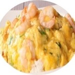 Egg bowl with shrimp