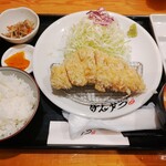 渋谷 とんかつ げんかつ - ロースカツ定食(2,100円)
