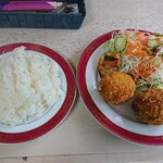 京町クロケットファミリー - コロッケランチ カレーコロッケ クリームコロッケ