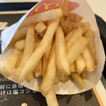 マクドナルド - ポテトは熱々がいいので食べちゃいますwww