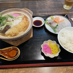 Udon Endou - 鍋焼きうどんセット