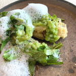 eos - メヒカリ　ルッコラのリゾット