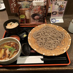 そじ坊 - わさび味噌せいろそば定食