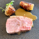 eos - 沖縄ロイヤルポーク　青バナナ　ピーナッツバター