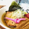 Tori Soba Kamoshi - 鶏soba 潮(￥750)、ミニカレー(￥250)。ラーメン屋さんでこんなに頼んだのは久しぶり(笑)