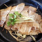 さぎり茶屋 - ポークリブロースステーキ