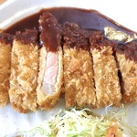 さぎり茶屋 - ロースカツ（デミグラスソース）