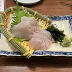 庄や - 平スズキ刺身