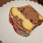 agnes b. CAFE - マーブルフランボワーズのケイク　500円