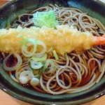 立ち喰いそば 鈴しげ - 天ぷらそばアップ