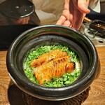 割烹 隆 - ⚫桜マス西京焼きと筍の炊き込みご飯